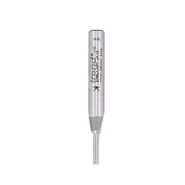 TREND TREND 3/05X1/4TC Two Flute Cutter 3mm x 11mm
