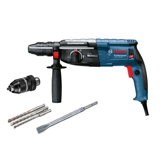 BOSCH BOSCH GBH2-28 110v SDS Plus Hammer Drill + L-Boxx
