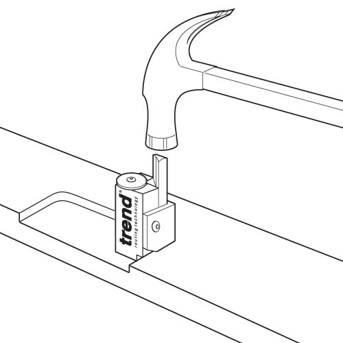 TREND TREND C/CHISEL HSS Corner Chisel