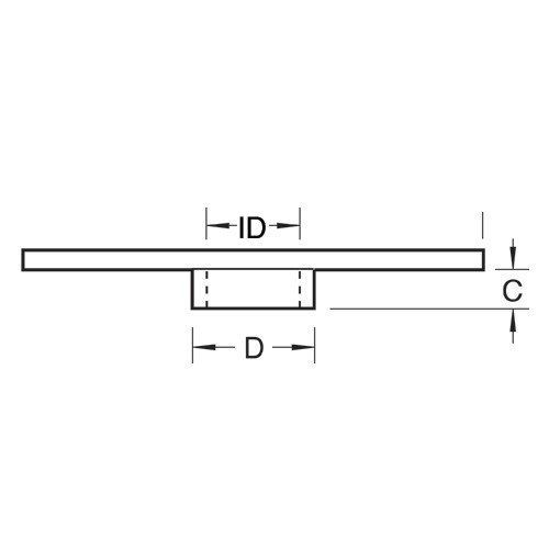 TREND TREND GB30 30mm x 27mm x 6mm Guide Bush