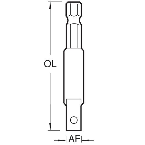 TREND - Snappy TREND Snappy - SNAP/SDA/2 Square Drive Adapter 3/8