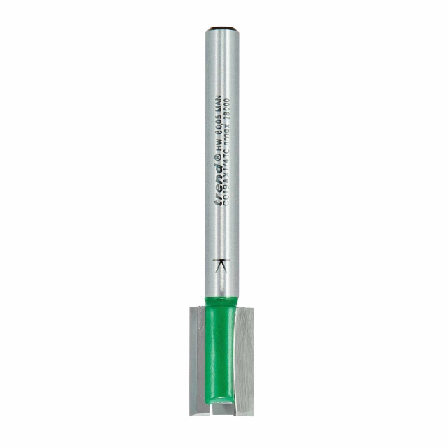 TREND TREND C019AX1/4TC Two Flute Cutter 12mm x 19mm