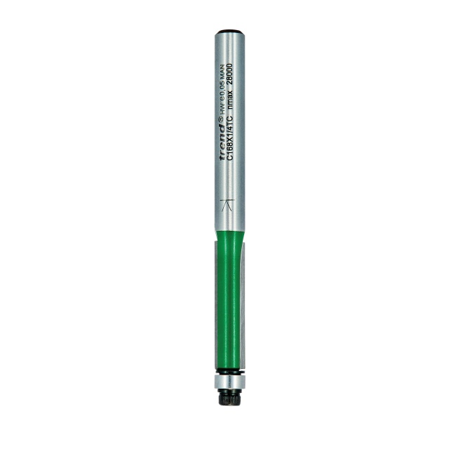 TREND TREND C168X1/4TC Bearing Guided Trimmer 6.35mm x 25.4mm