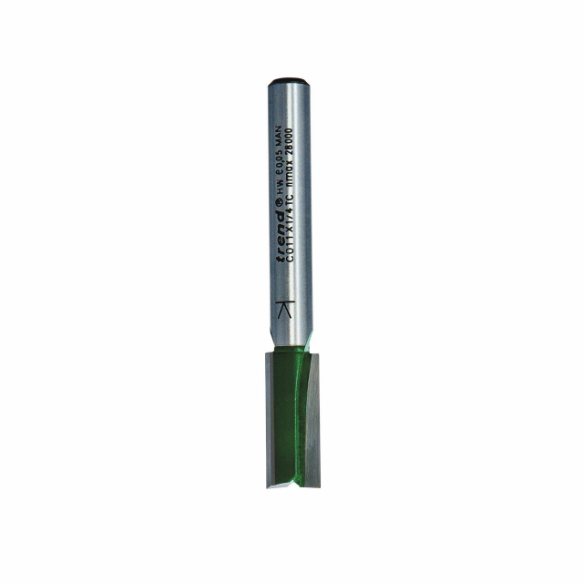 TREND TREND C011X1/4TC Two Flute Cutter 7.9mm x 19.1mm
