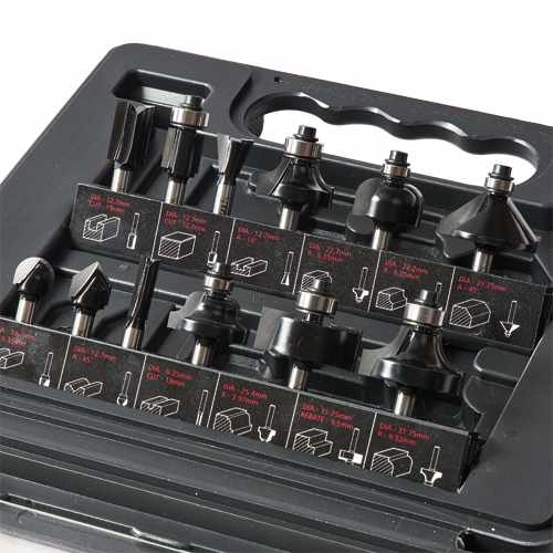 TREND TREND SET/SS8X1/4TC 12pc Starter Cutter Set