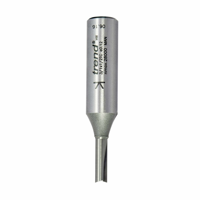 TREND TREND 3/1X1/2TC Two Flute Cutter 5mm x 16mm