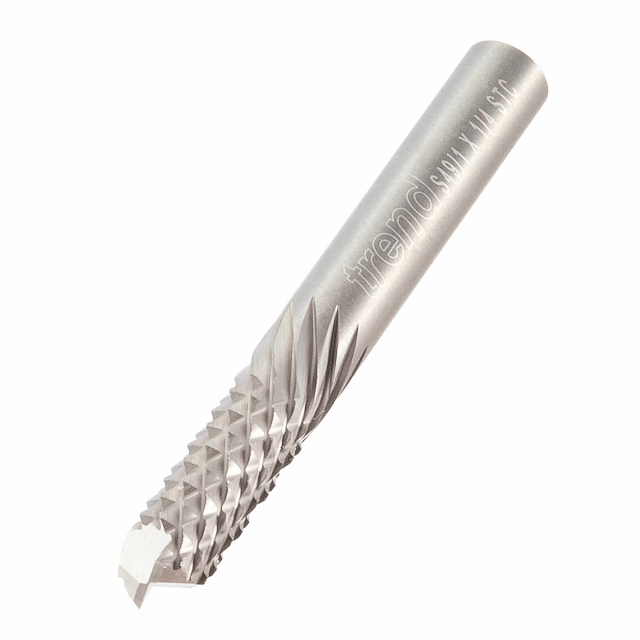 TREND TREND S49/1X1/4STC Carbide Rasp 6.3mm x 20mm