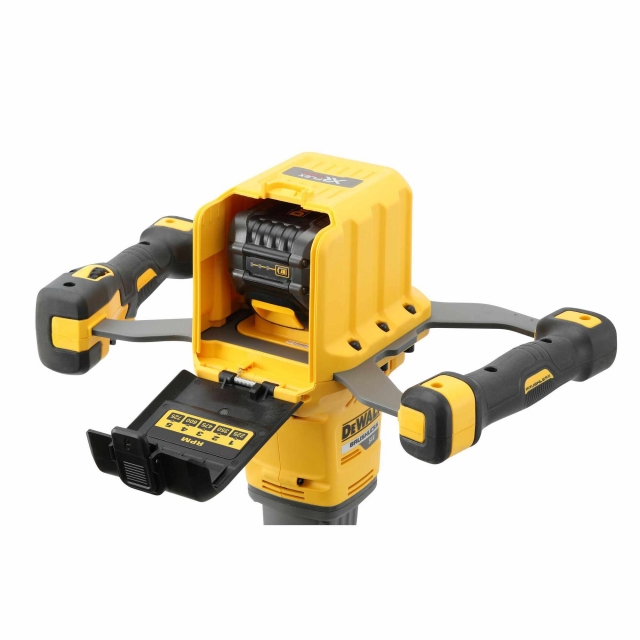 DEWALT DEWALT DCD240X2 54v Flexvolt Brushless Paddle Mixer with 2x9Ah Batteries