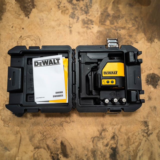 DEWALT DEWALT DW088CG Cross Line Green Laser