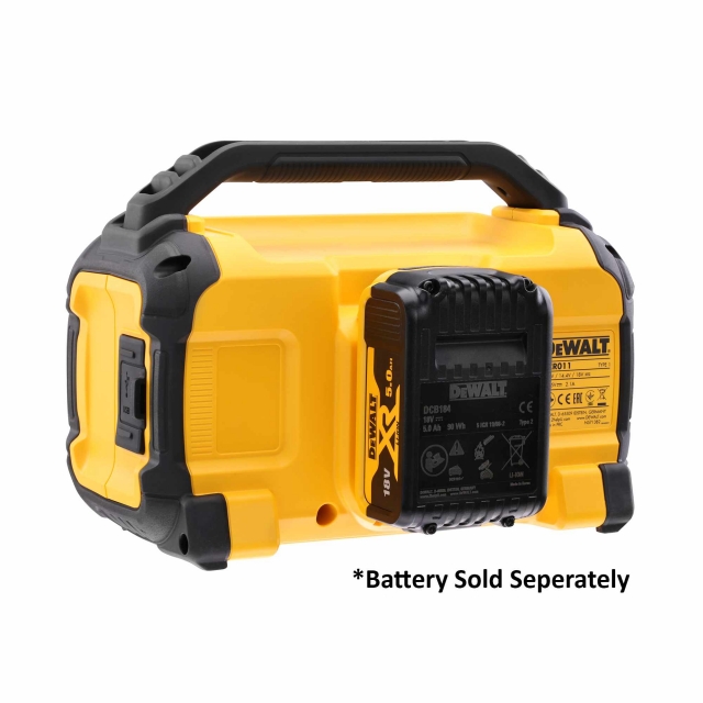 DEWALT DEWALT DCR011 10.8v - 18v Bluetooth Speaker