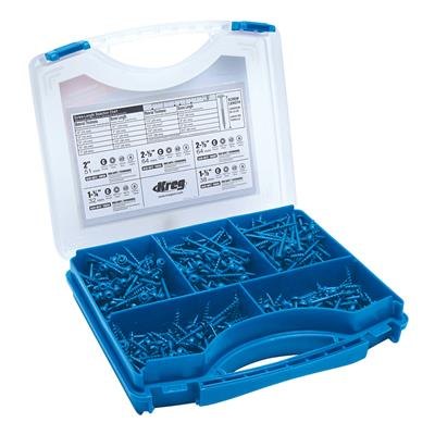 KREG KREG SK03B BlueKote Pocket Hole Screws 4 Types 450pk