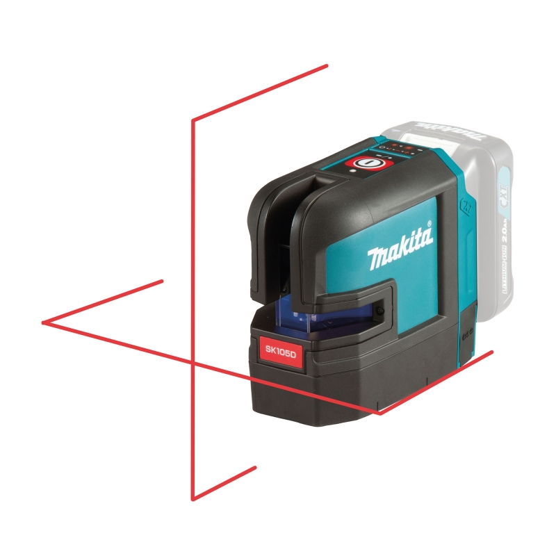 MAKITA MAKITA SK105DZ 12v Max Red Crossline Laser BODY ONLY