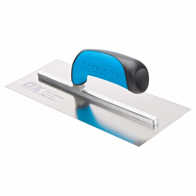 OX TOOLS OX TOOLS OX-P011011 OX Pro Stainless Steel Plasterers Trowel - 114 X 280mm