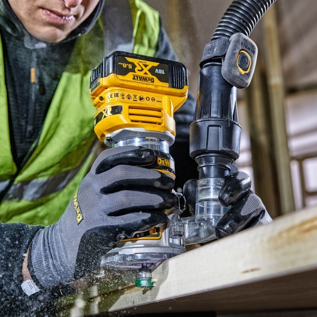 DEWALT DEWALT DCW604NT 18v Brushless Router +Bases BODY ONLY