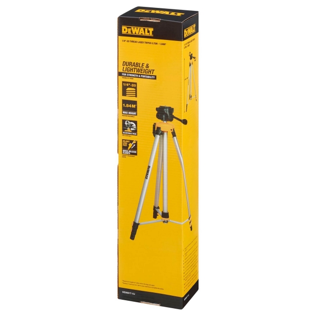 DEWALT DEWALT DE0881T Elevated Laser Tripod 0.75-1.84m