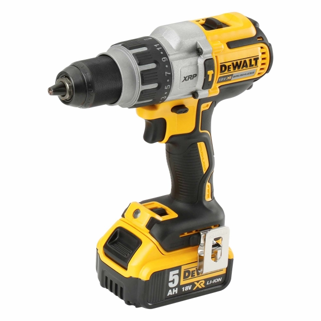 DEWALT DEWALT DCD996P2 18v XR Brushless Hammer Drill Driver with 2x5ah Batteries