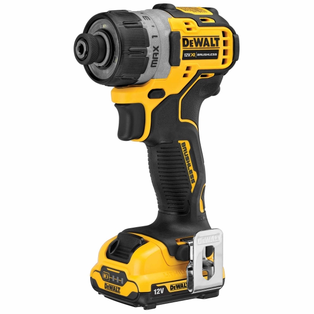 DEWALT DEWALT DCF601D2 12v Brushless Screwdriver 2x2ah Batteries