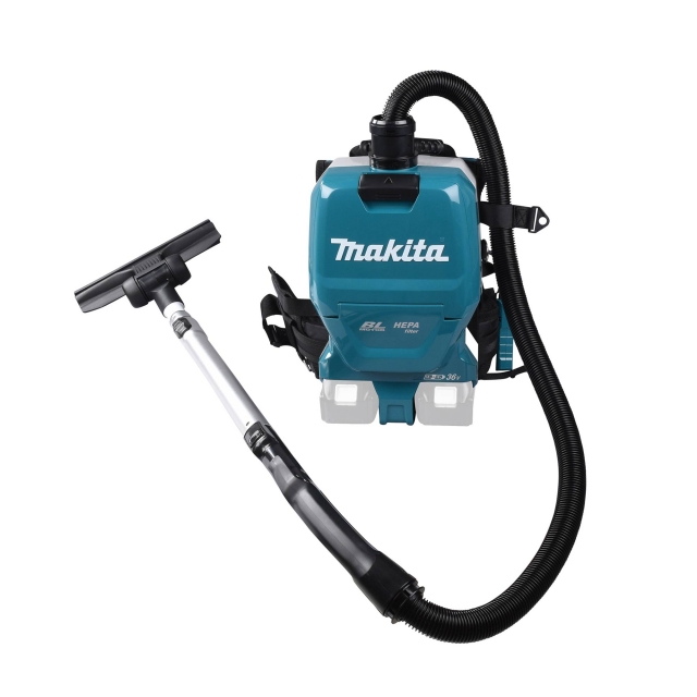 MAKITA MAKITA DVC261ZX11 Twin 18v (36v) Brushless Backpack Vac BODY ONLY