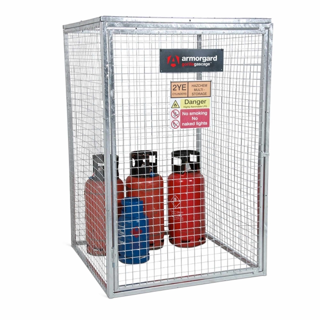 ARMORGARD ARMORGARD GGC6 Gorilla Gas Bottle Cage 1215x1270x1835