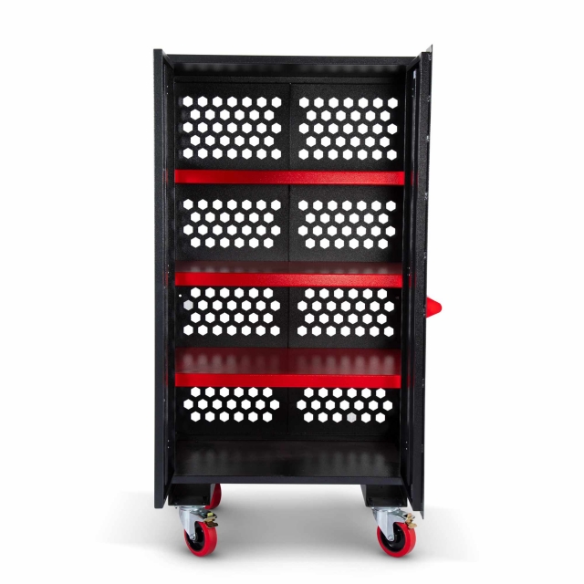 ARMORGARD ARMORGARD FC6 Mobile Fittings Cabinet Mesh Design
