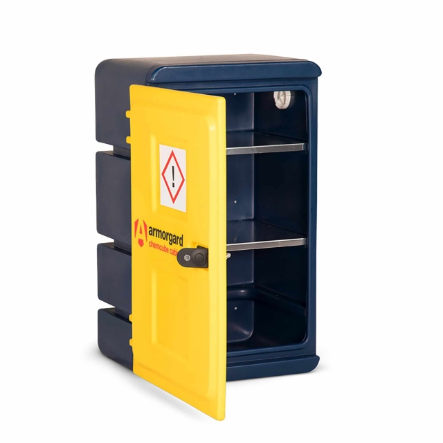 ARMORGARD ARMORGARD CCC1 Chemcube Plastic Chemical Cabinet 580x435x920