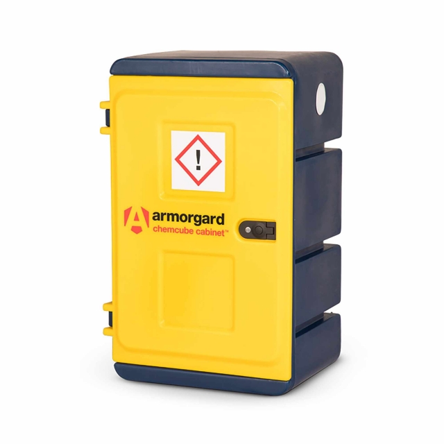 ARMORGARD ARMORGARD CCC1 Chemcube Plastic Chemical Cabinet 580x435x920