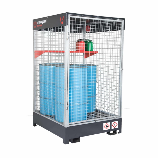 ARMORGARD ARMORGARD DRC4 DrumCage COSHH Compliant Storage Unit