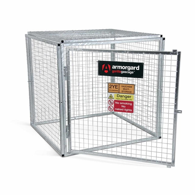 ARMORGARD ARMORGARD GGC4 Gorilla Gas Bottle Cage 1215x1270x1235
