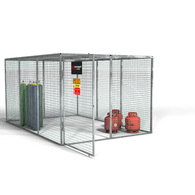 ARMORGARD ARMORGARD GGC13 Gorilla Gas Bottle Cage 2415x3680x1835