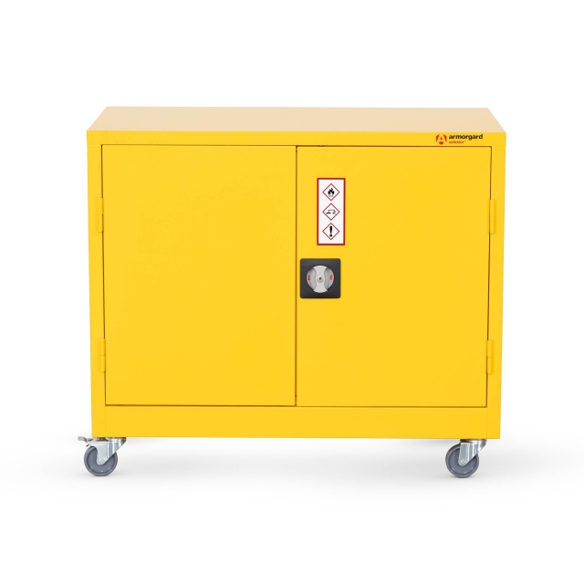 ARMORGARD ARMORGARD HMC1 Safestor Hazardous Mobile Cupboard 900x480x810mm