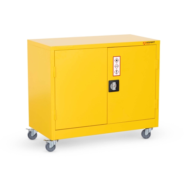 ARMORGARD ARMORGARD HMC1 Safestor Hazardous Mobile Cupboard 900x480x810mm