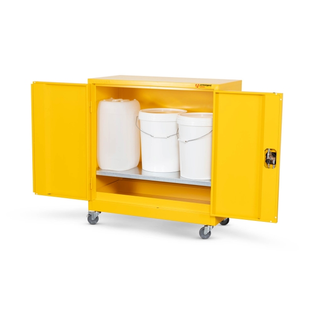 ARMORGARD ARMORGARD HMC2 Safestor Hazard Mobile Cupboard 900x480x1010mm