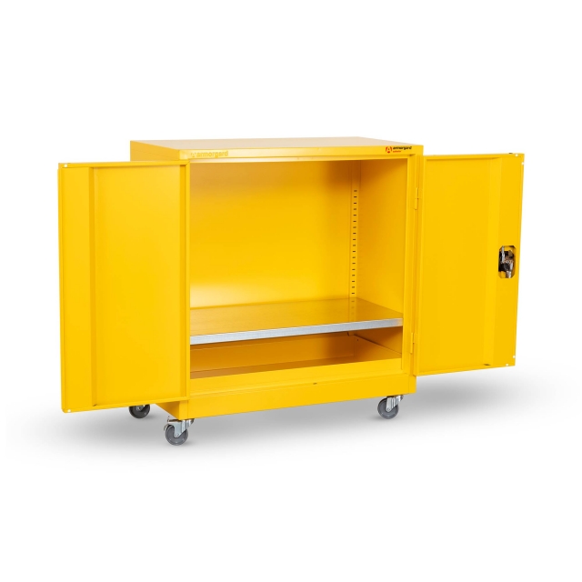 ARMORGARD ARMORGARD HMC2 Safestor Hazard Mobile Cupboard 900x480x1010mm
