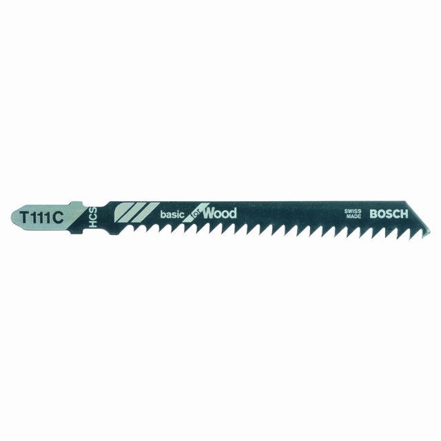 BOSCH BOSCH 2608630033 Jigsaw blade T 111 C Basic for Wood 5 pack