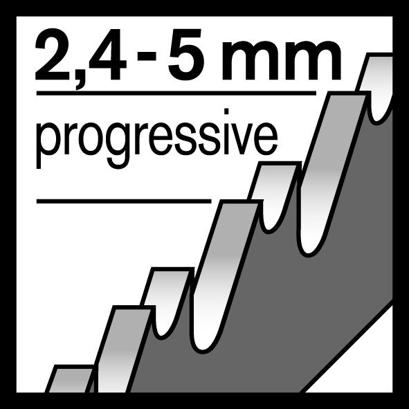 BOSCH BOSCH Jigsaw blade T 345 XF Progressor for Wood and Metal 5 pack