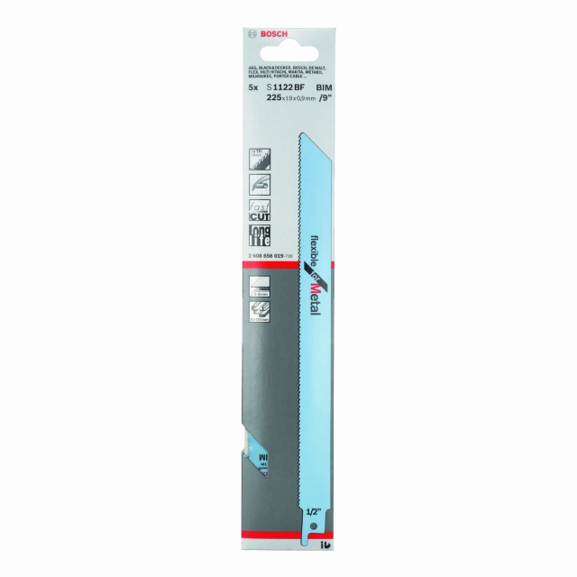 BOSCH BOSCH Sabre saw blade S 1122 BF Flexible for Metal