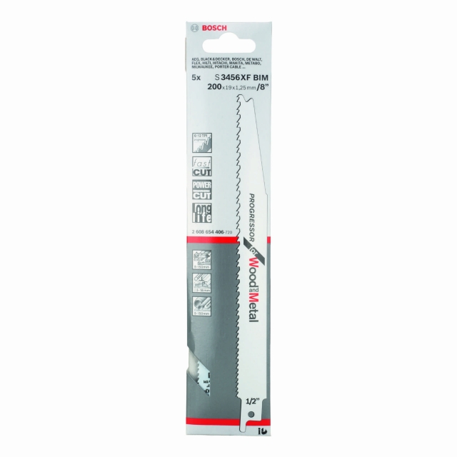 BOSCH BOSCH Sabre saw blade S 3456 XF Progressor for Wood and Metal