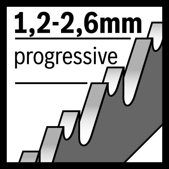 BOSCH BOSCH Jigsaw blade T 123 XF Progressor for Metal 5 pack