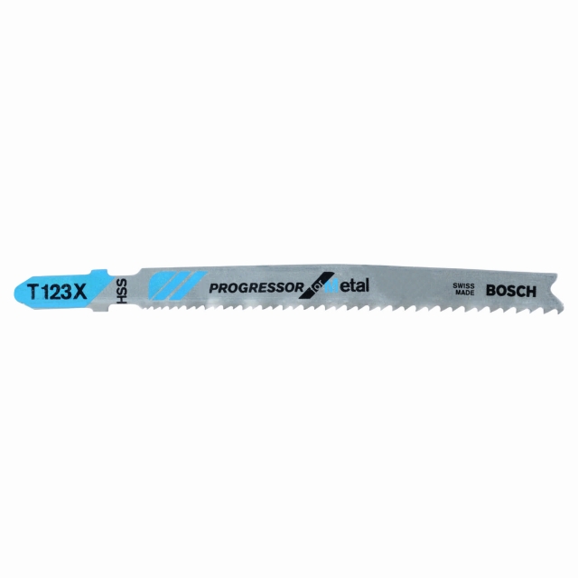 BOSCH BOSCH Jigsaw blade T 123 XF Progressor for Metal 5 pack