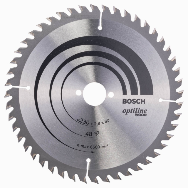 BOSCH BOSCH 230 x 30 x 2,8 mm, 48 Optiline Wood circular saw blade