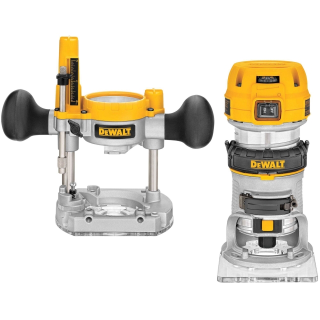 DEWALT DEWALT D26204K 240v 8mm Combination Plunge and Fixed Base Router